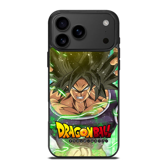 BROLY DRAGON BALL ANIME 1 iPhone 17 Pro Max Case Cover