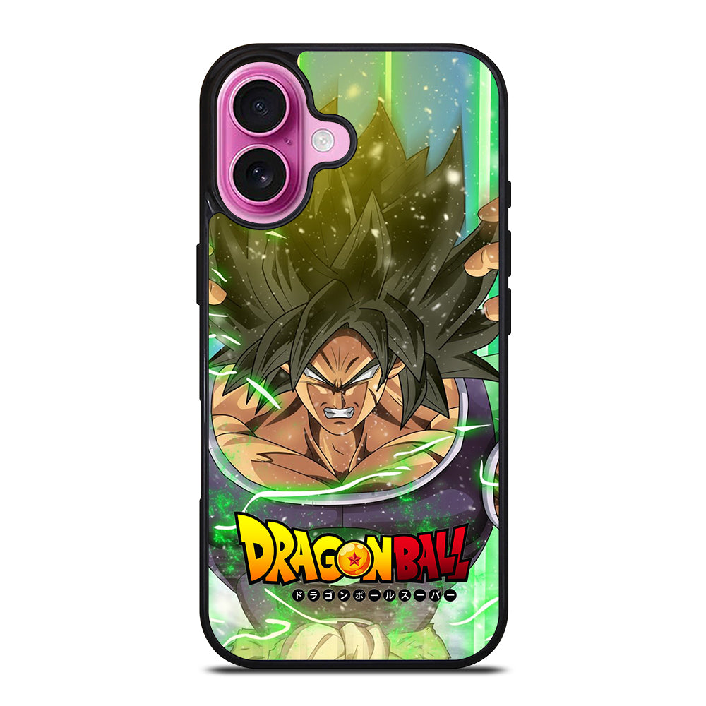 BROLY DRAGON BALL ANIME 1 iPhone 16 Plus Case Cover