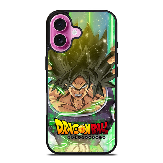 BROLY DRAGON BALL ANIME 1 iPhone 16 Plus Case Cover