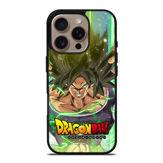 BROLY DRAGON BALL ANIME 1 iPhone 16 Pro Case Cover