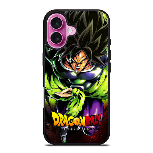 BROLY DRAGON BALL ANIME 2 iPhone 16 Plus Case Cover