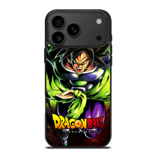 BROLY DRAGON BALL ANIME 2 iPhone 17 Pro Max Case Cover