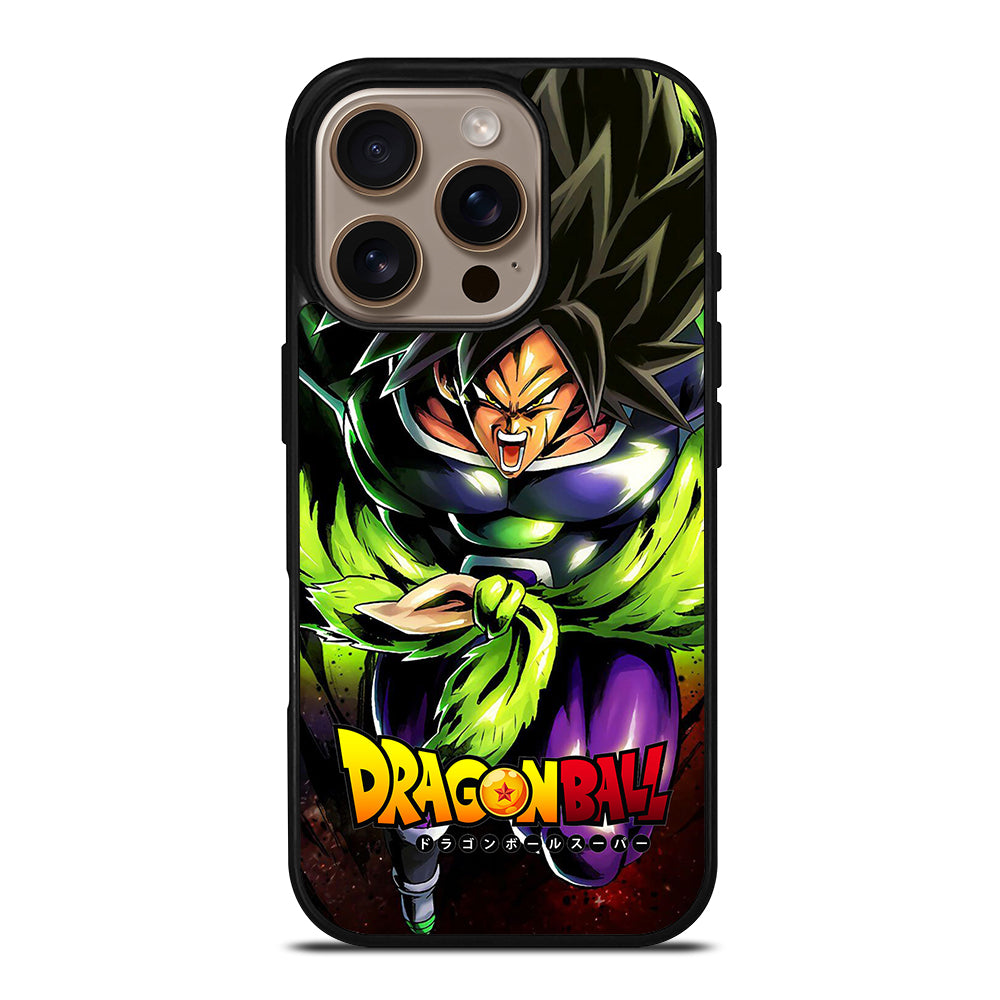 BROLY DRAGON BALL ANIME 2 iPhone 16 Pro Case Cover