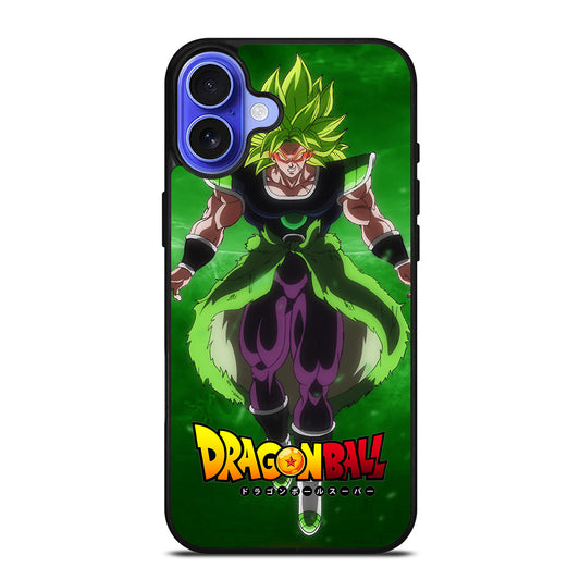 BROLY DRAGON BALL ANIME 3 iPhone 16 Case Cover