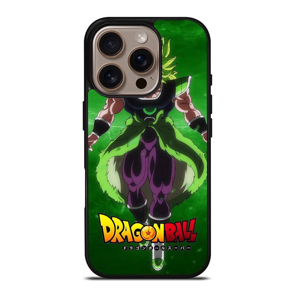 BROLY DRAGON BALL ANIME 3 iPhone 16 Pro Case Cover