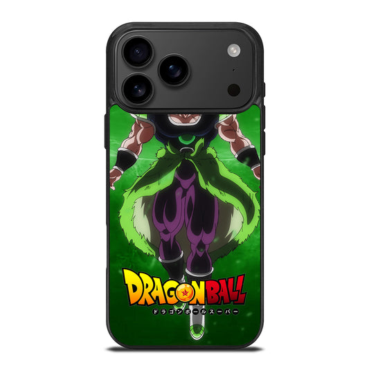 BROLY DRAGON BALL ANIME 3 iPhone 17 Pro Max Case Cover