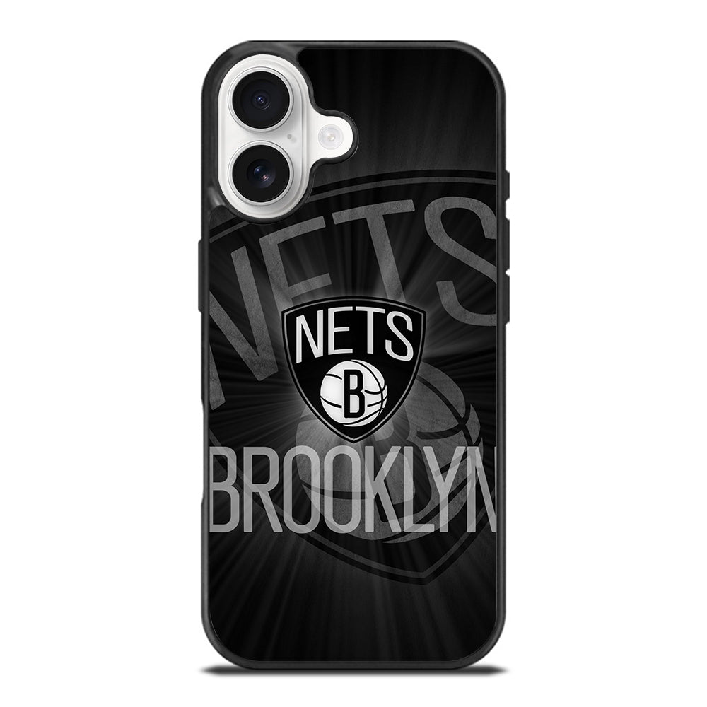 BROOKLYN NETS LOGO BASKETBALL 2 iPhone 17 Case Cover