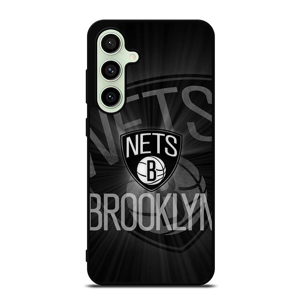 BROOKLYN NETS LOGO BASKETBALL 2 Samsung Galaxy S24 FE Case Cover