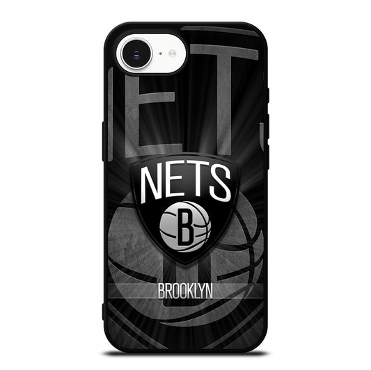 BROOKLYN NETS LOGO BASKETBALL iPhone 16e Case Cover