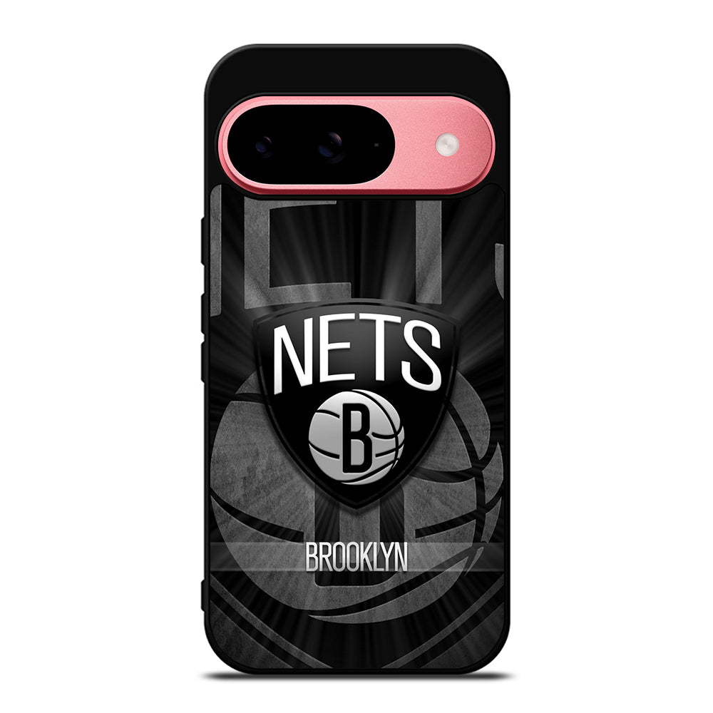 BROOKLYN NETS LOGO BASKETBALL Google Pixel 9 Case Cover