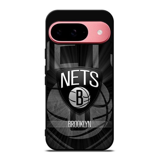 BROOKLYN NETS LOGO BASKETBALL Google Pixel 9 Case Cover