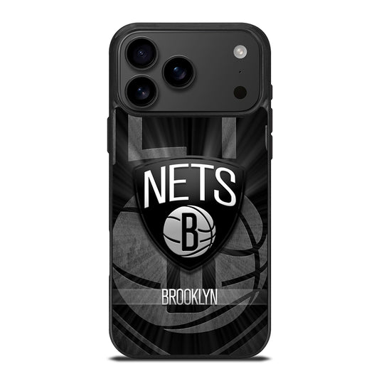 BROOKLYN NETS LOGO BASKETBALL iPhone 17 Pro Max Case Cover