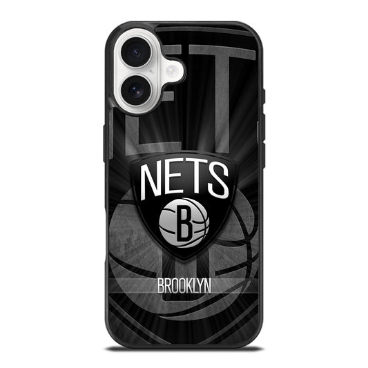 BROOKLYN NETS LOGO BASKETBALL iPhone 17 Case Cover