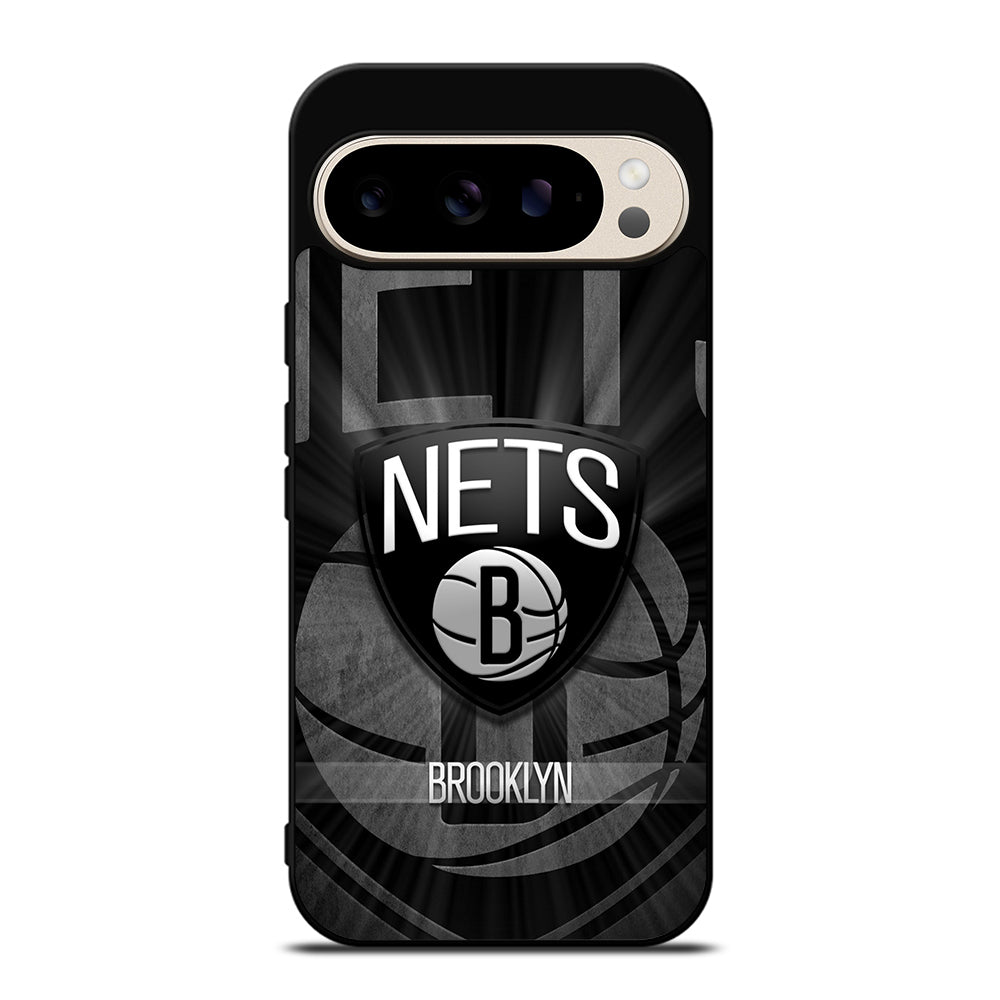 BROOKLYN NETS LOGO BASKETBALL Google Pixel 9 Pro Case Cover