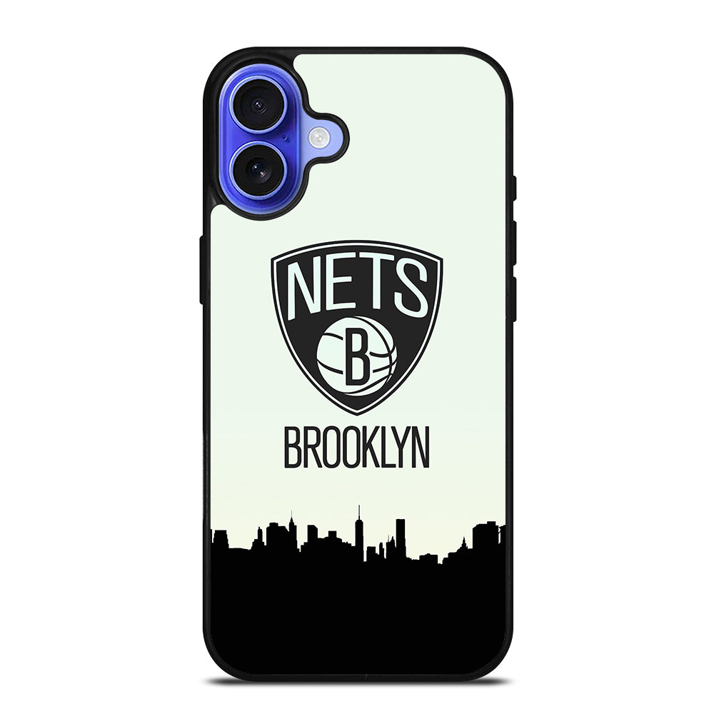 BROOKLYN NETS NBA ICON 1 iPhone 16 Case Cover