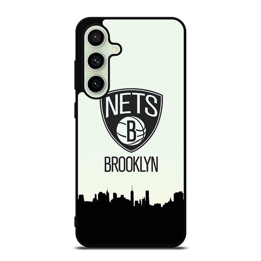 BROOKLYN NETS NBA ICON 1 Samsung Galaxy S24 FE Case Cover