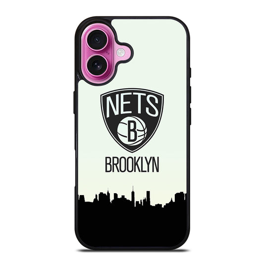 BROOKLYN NETS NBA ICON 1 iPhone 16 Plus Case Cover