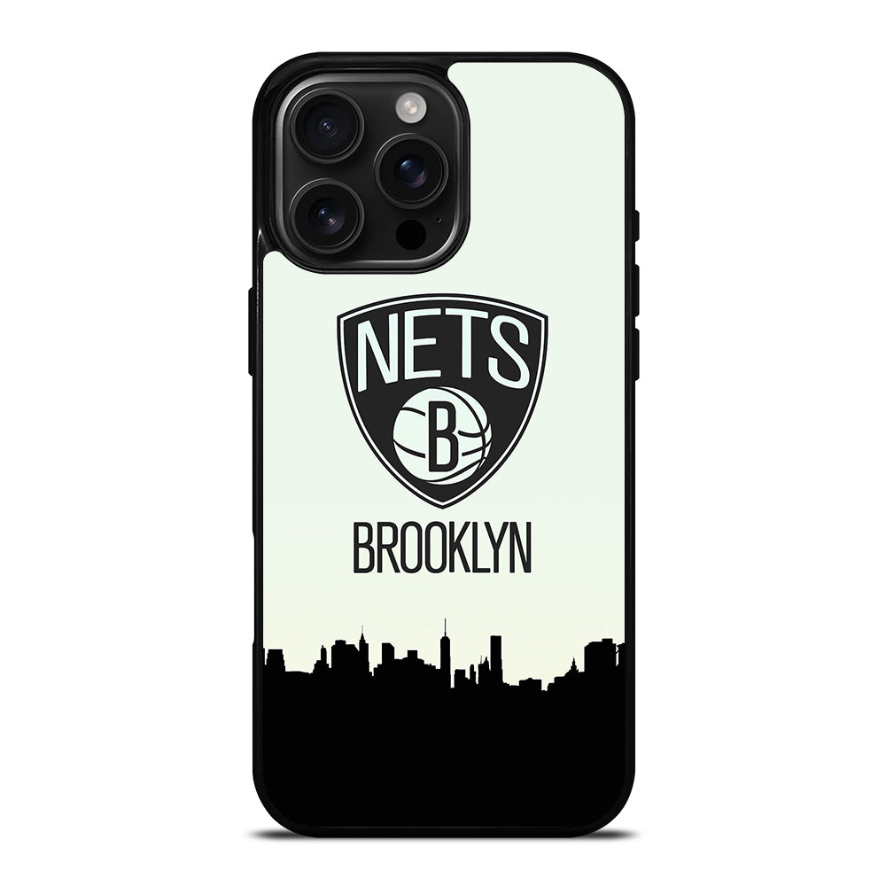 BROOKLYN NETS NBA ICON 1 iPhone 16 Pro Max Case Cover