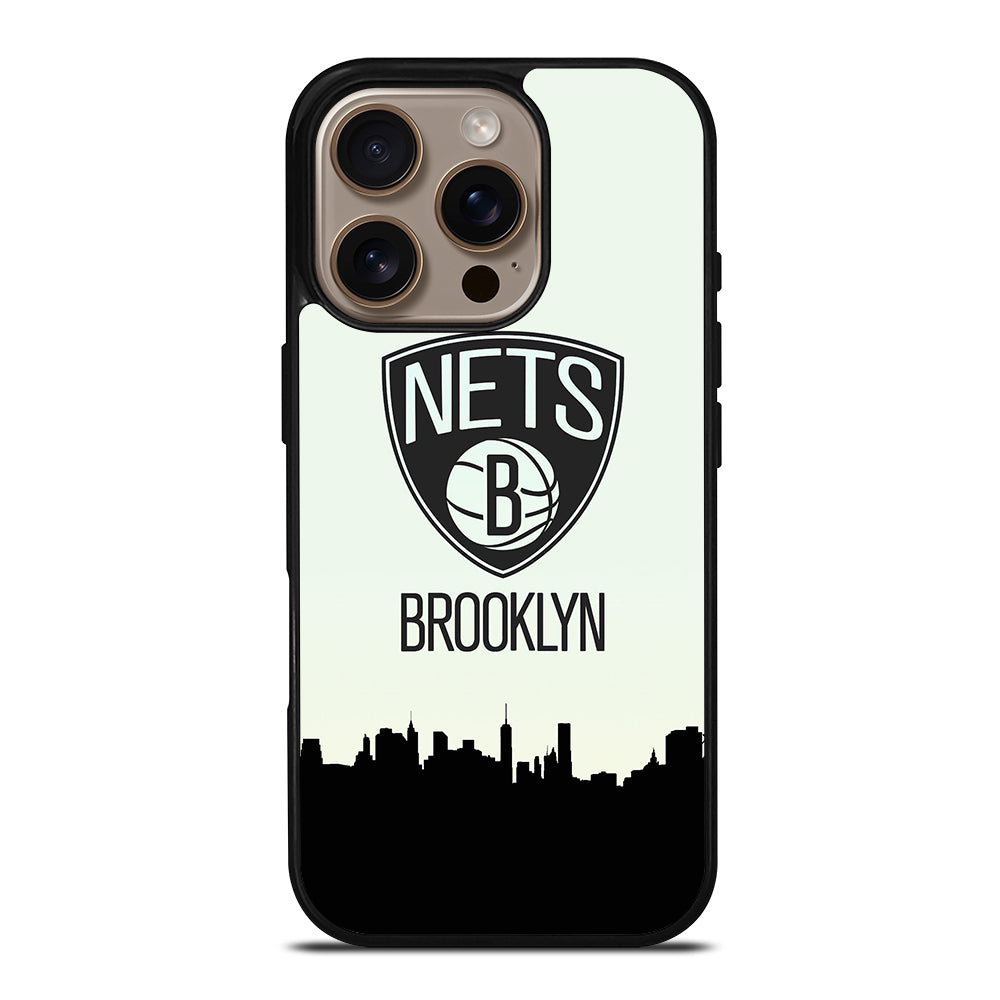 BROOKLYN NETS NBA ICON 1 iPhone 16 Pro Case Cover