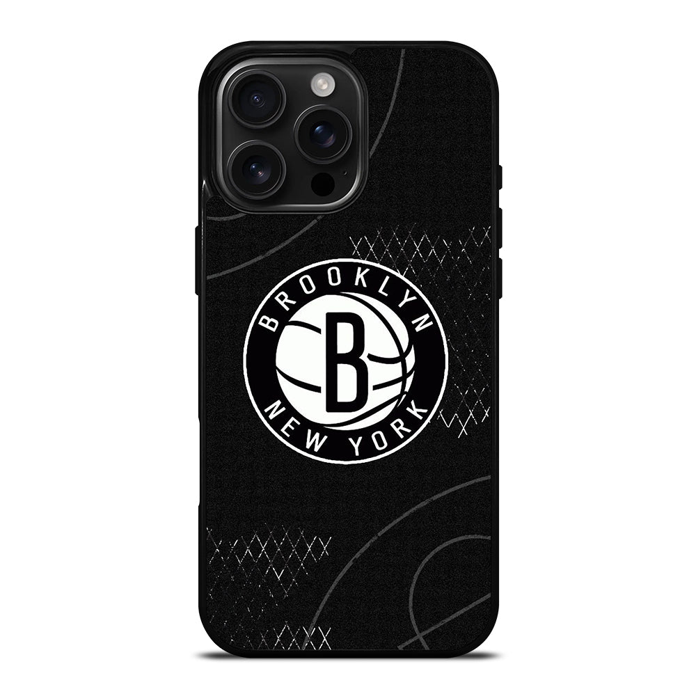 BROOKLYN NETS NBA ICON 2 iPhone 16 Pro Max Case Cover