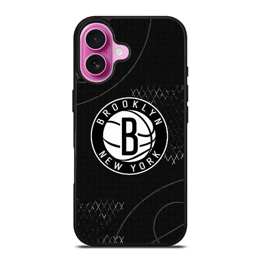 BROOKLYN NETS NBA ICON 2 iPhone 16 Plus Case Cover