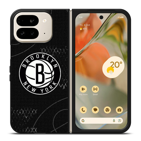 BROOKLYN NETS NBA ICON 2 Google Pixel 9 Pro Fold Case Cover