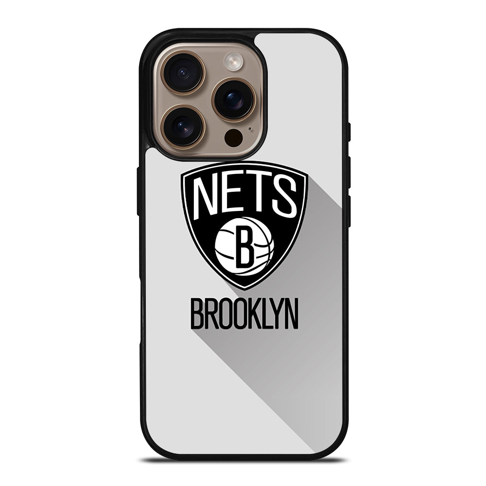 BROOKLYN NETS NBA ICON 3 iPhone 16 Pro Case Cover