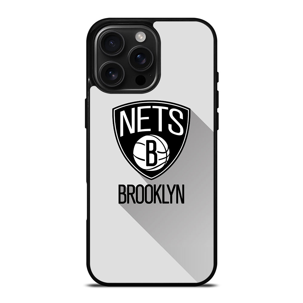 BROOKLYN NETS NBA ICON 3 iPhone 16 Pro Max Case Cover