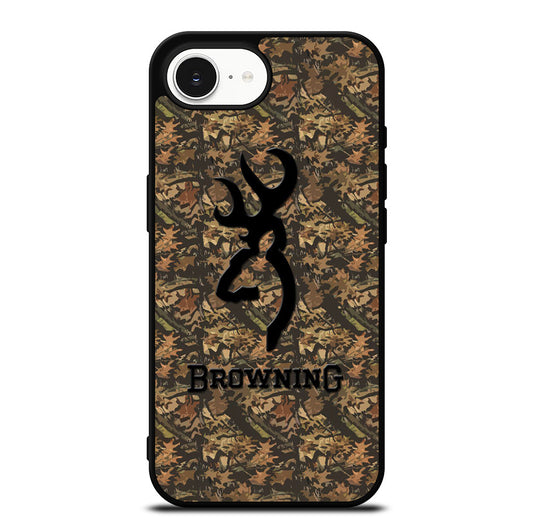 BROWNING DEER CAMO LOGO iPhone 16e Case Cover