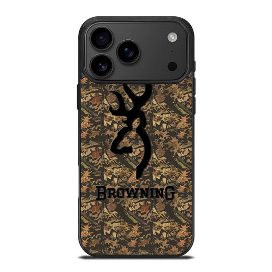 BROWNING DEER CAMO LOGO iPhone 17 Pro Max Case Cover