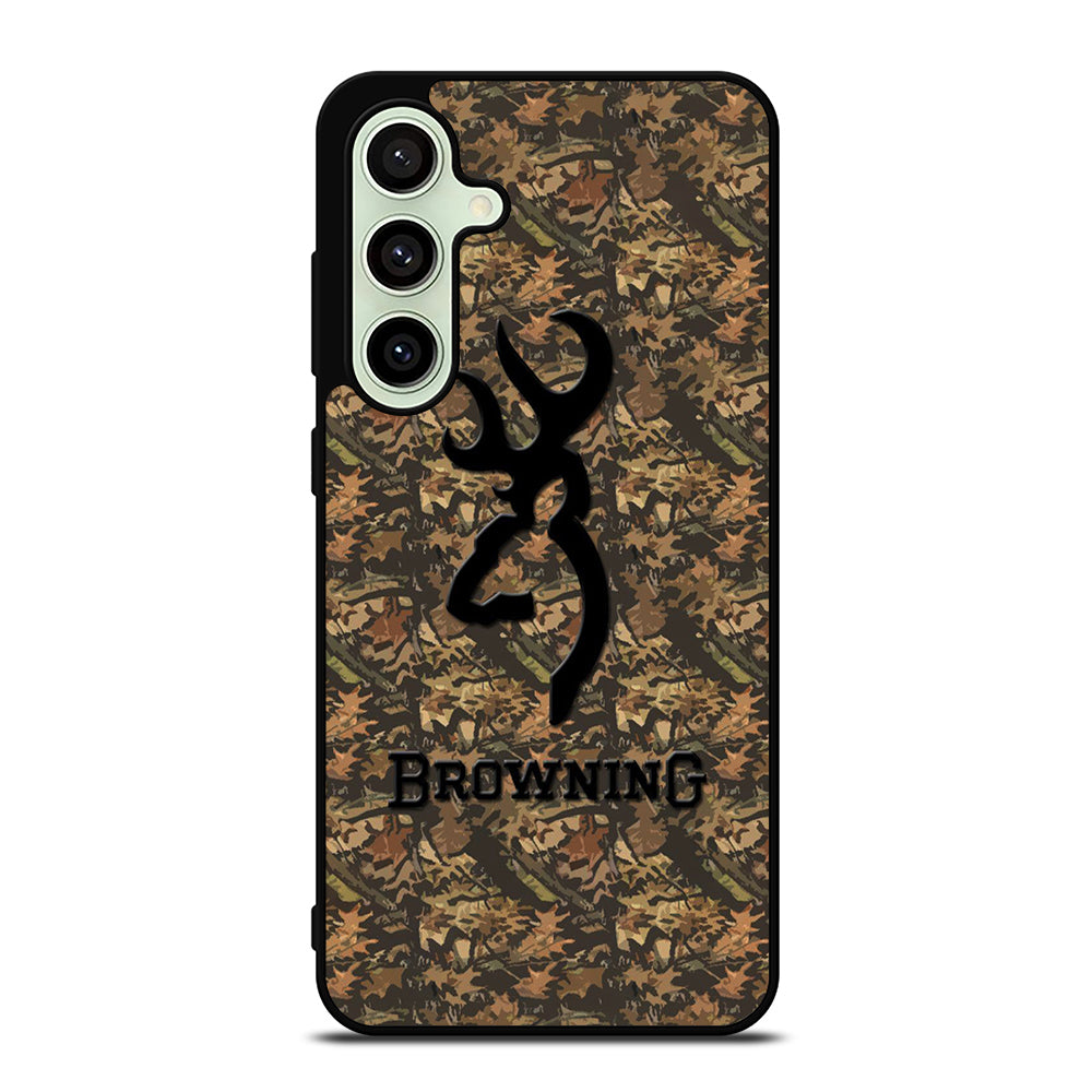 BROWNING DEER CAMO LOGO Samsung Galaxy S24 FE Case Cover