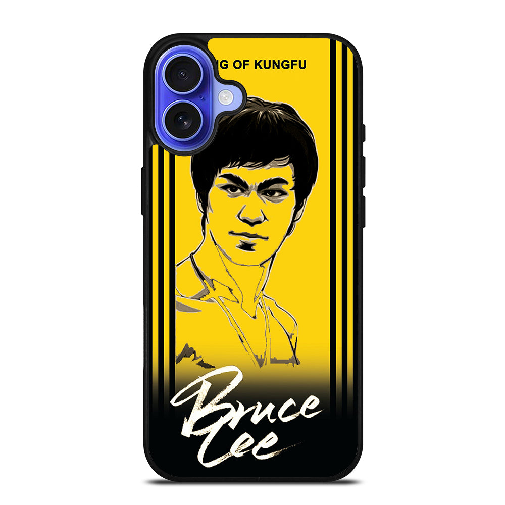 BRUCE LEE KING OF KUNGFU iPhone 16 Case Cover