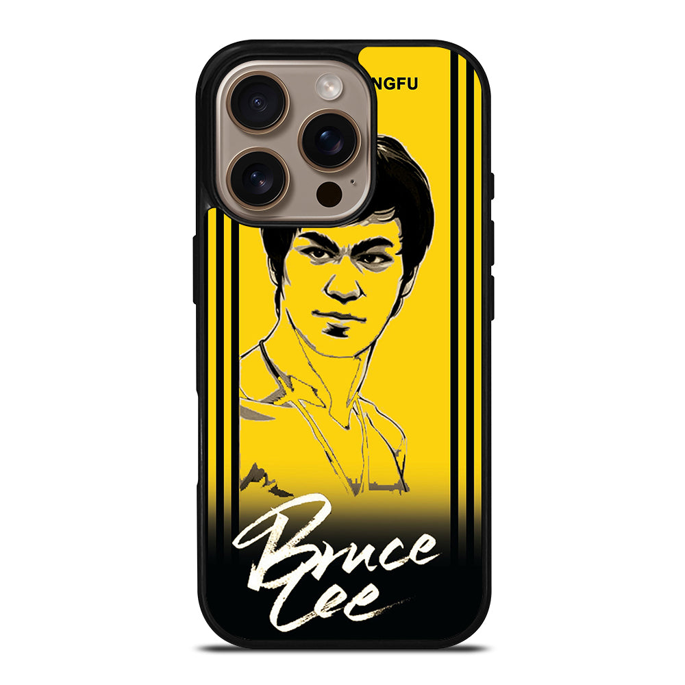 BRUCE LEE KING OF KUNGFU iPhone 16 Pro Case Cover