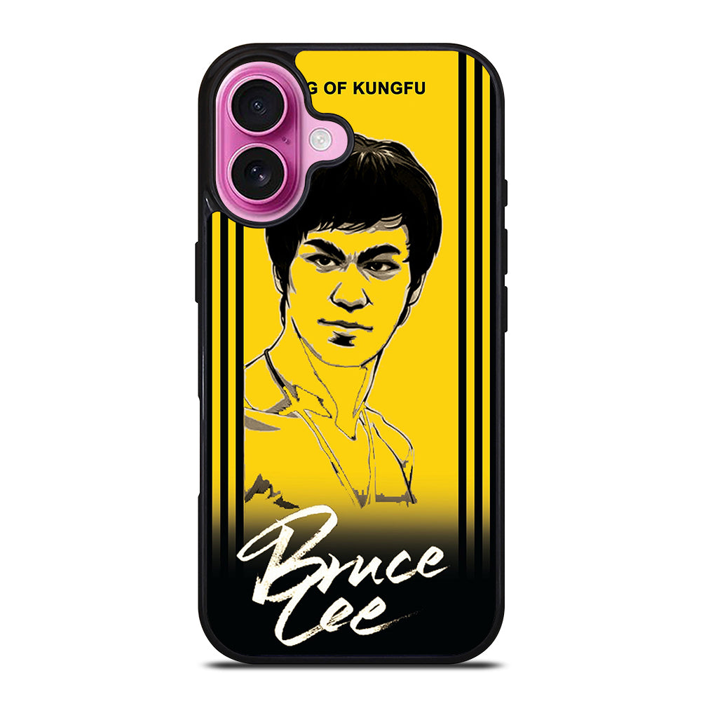 BRUCE LEE KING OF KUNGFU iPhone 16 Plus Case Cover