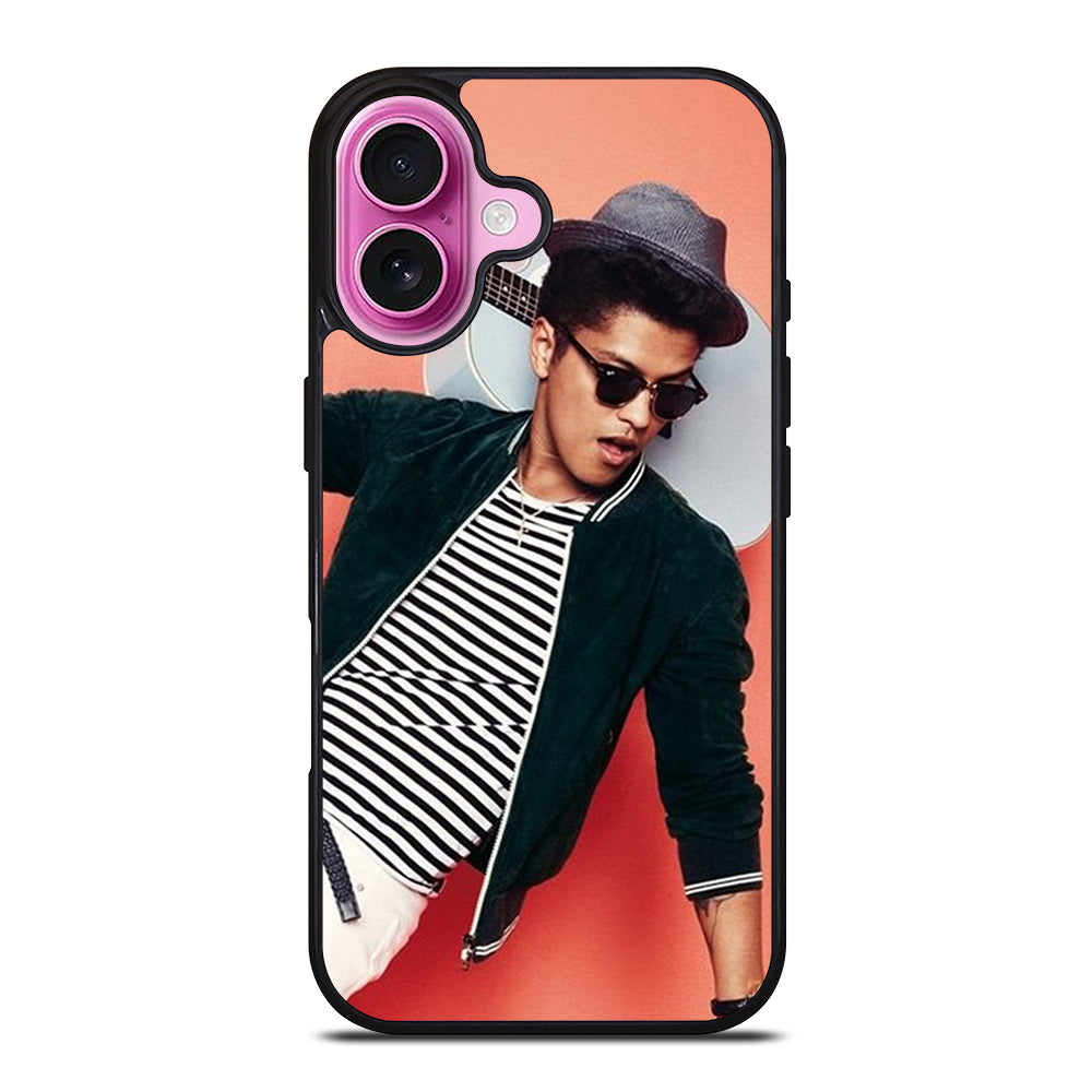 BRUNO MARS GUITAR iPhone 16 Plus Case Cover