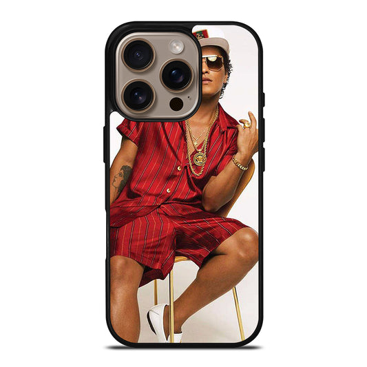 BRUNO MARS SINGER iPhone 16 Pro Case Cover