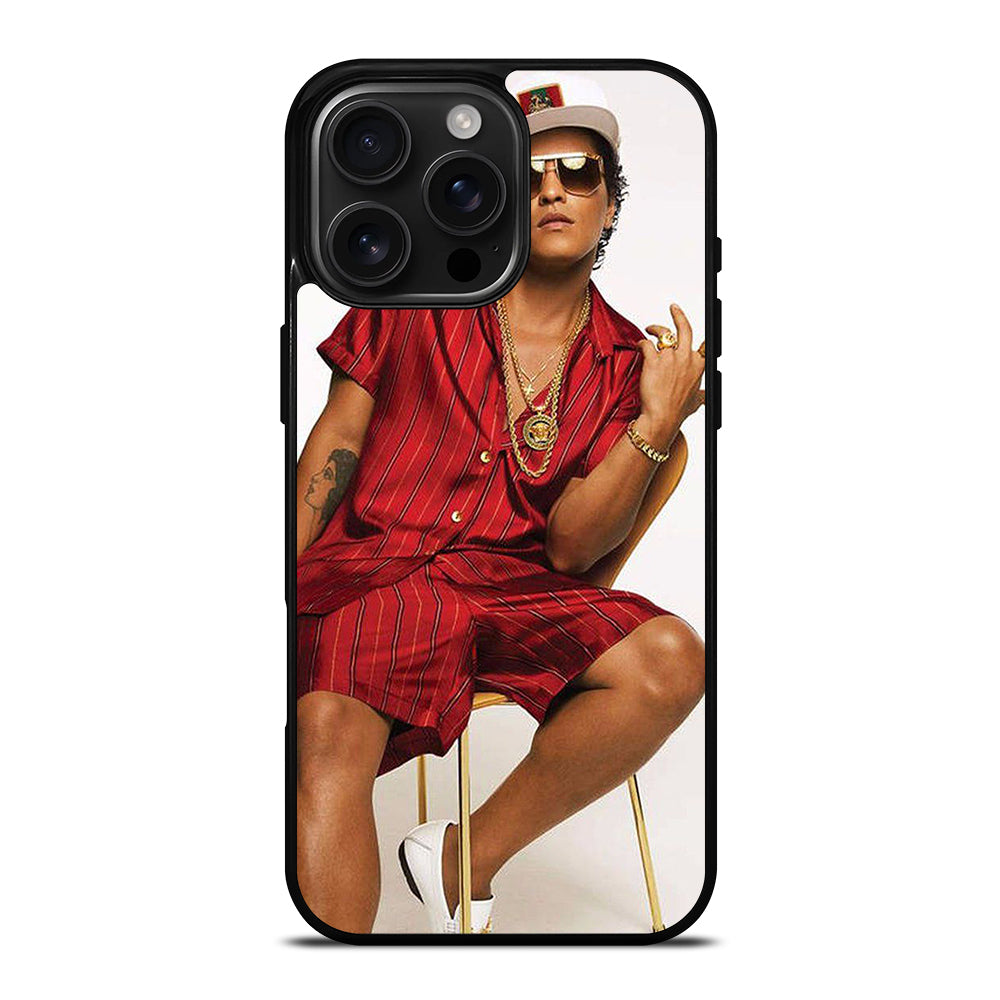 BRUNO MARS SINGER iPhone 16 Pro Max Case Cover