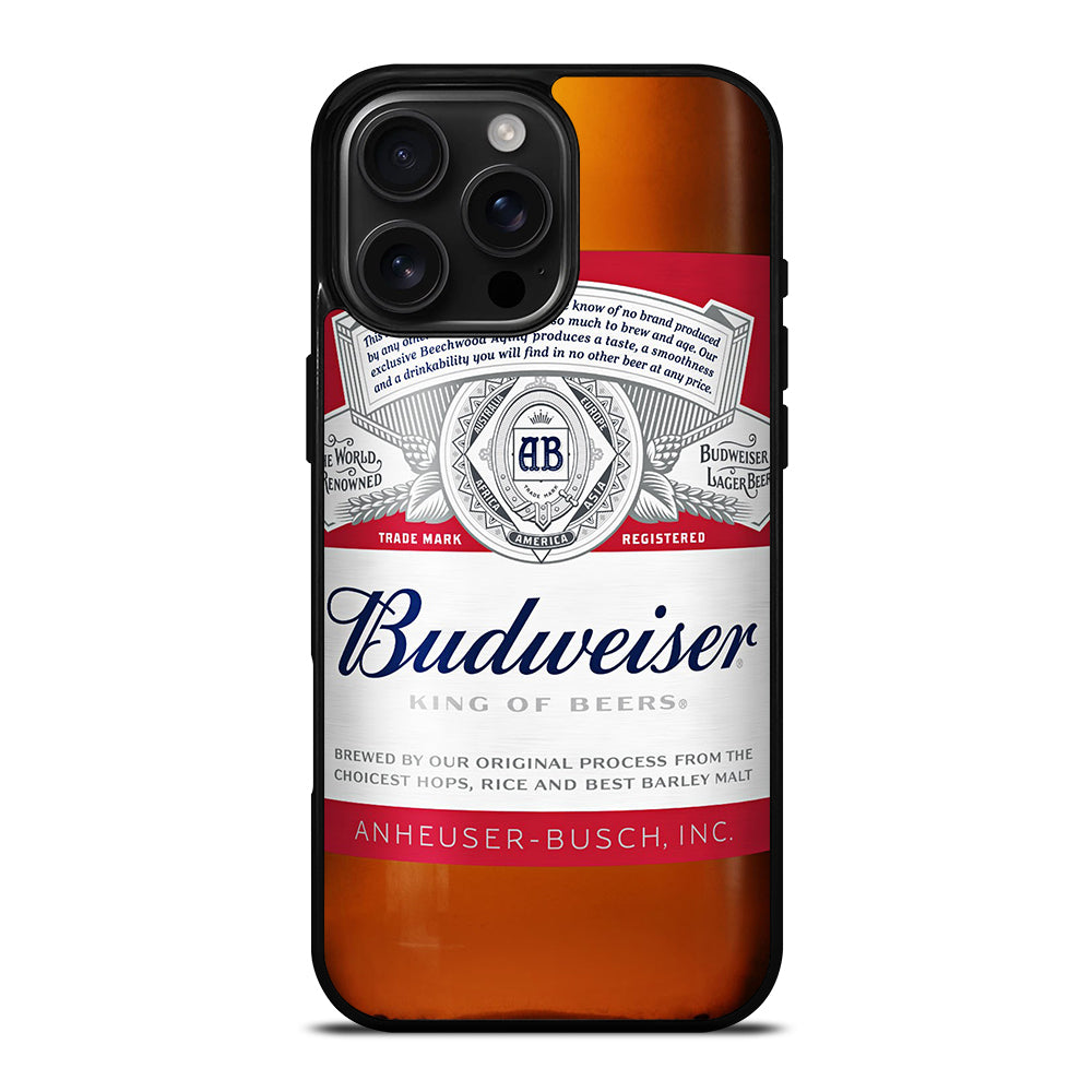 BUDWEISER BEER 2 iPhone 16 Pro Max Case Cover