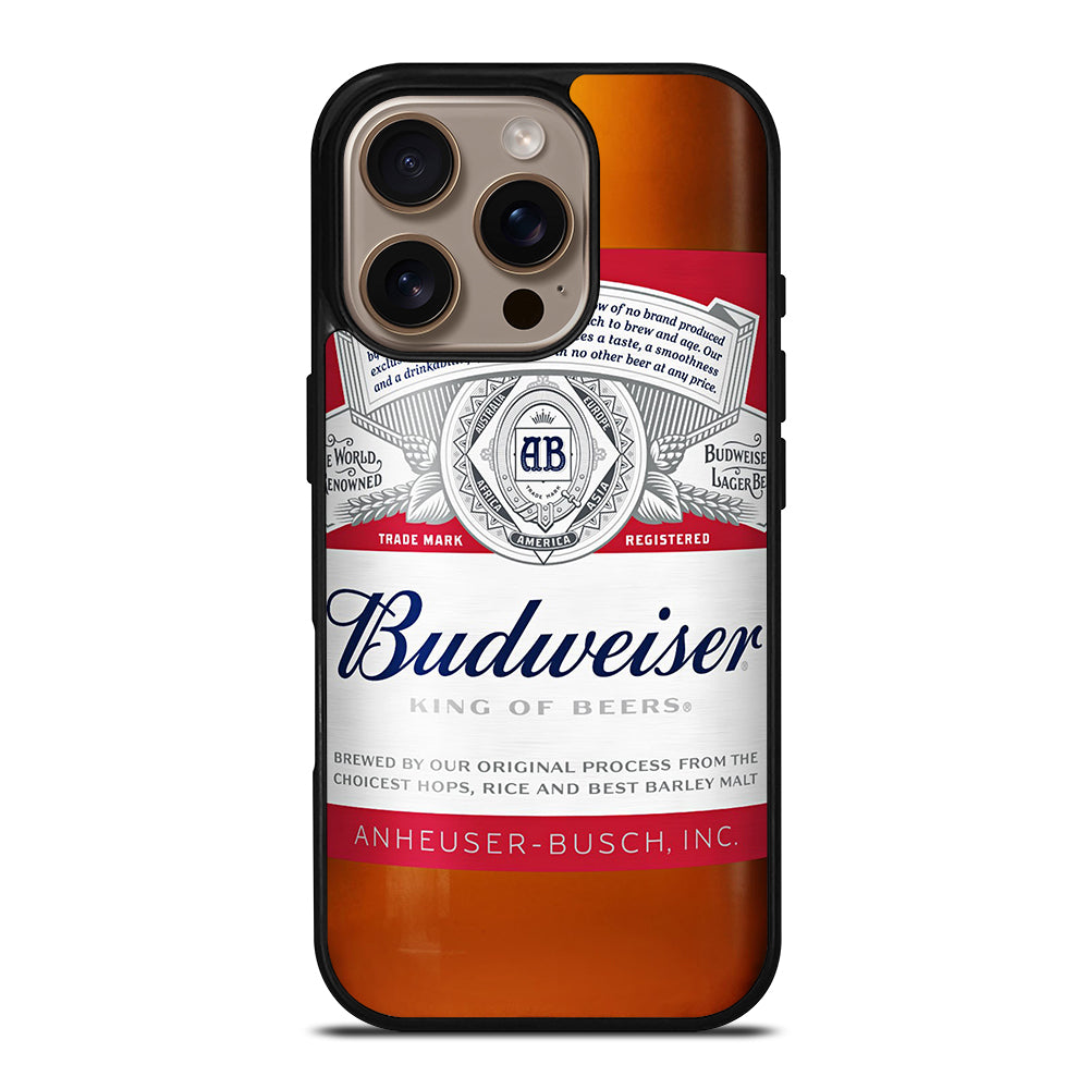 BUDWEISER BEER 2 iPhone 16 Pro Case Cover