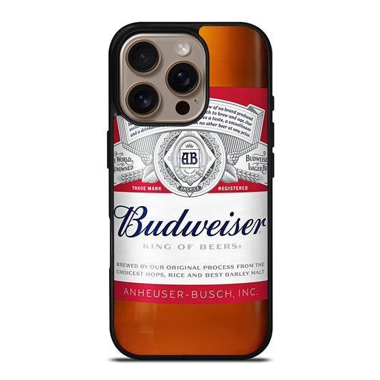 BUDWEISER BEER 2 iPhone 16 Pro Case Cover