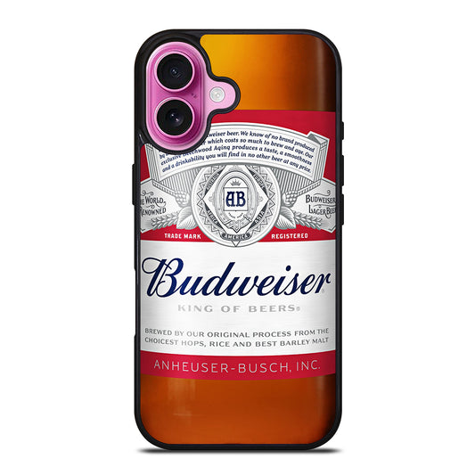 BUDWEISER BEER 2 iPhone 16 Plus Case Cover