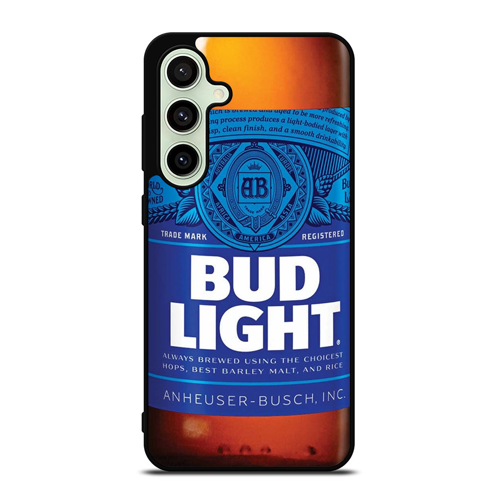 BUD LIGHT BEER BOTTLE Samsung Galaxy S24 FE Case Cover