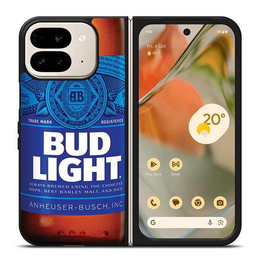 BUD LIGHT BEER BOTTLE Google Pixel 9 Pro Fold Case Cover