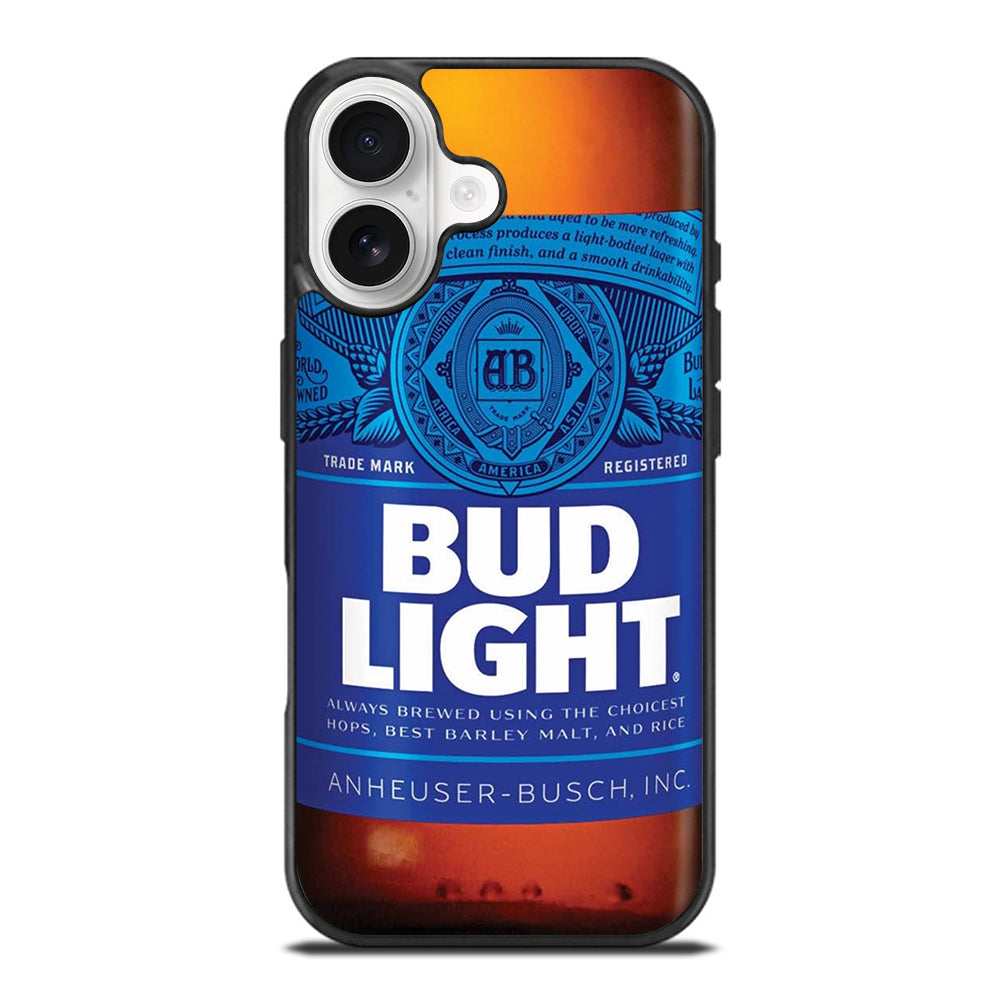 BUD LIGHT BEER BOTTLE iPhone 17 Case Cover