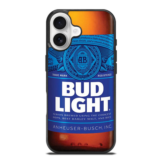 BUD LIGHT BEER BOTTLE iPhone 17 Case Cover