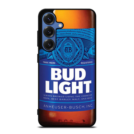 BUD LIGHT BEER BOTTLE Samsung Galaxy S25 Case Cover