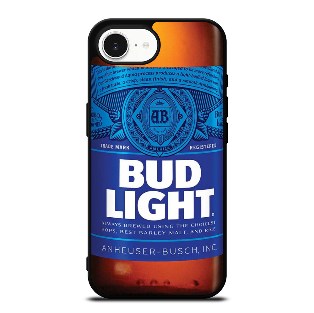 BUD LIGHT BEER BOTTLE iPhone 16e Case Cover