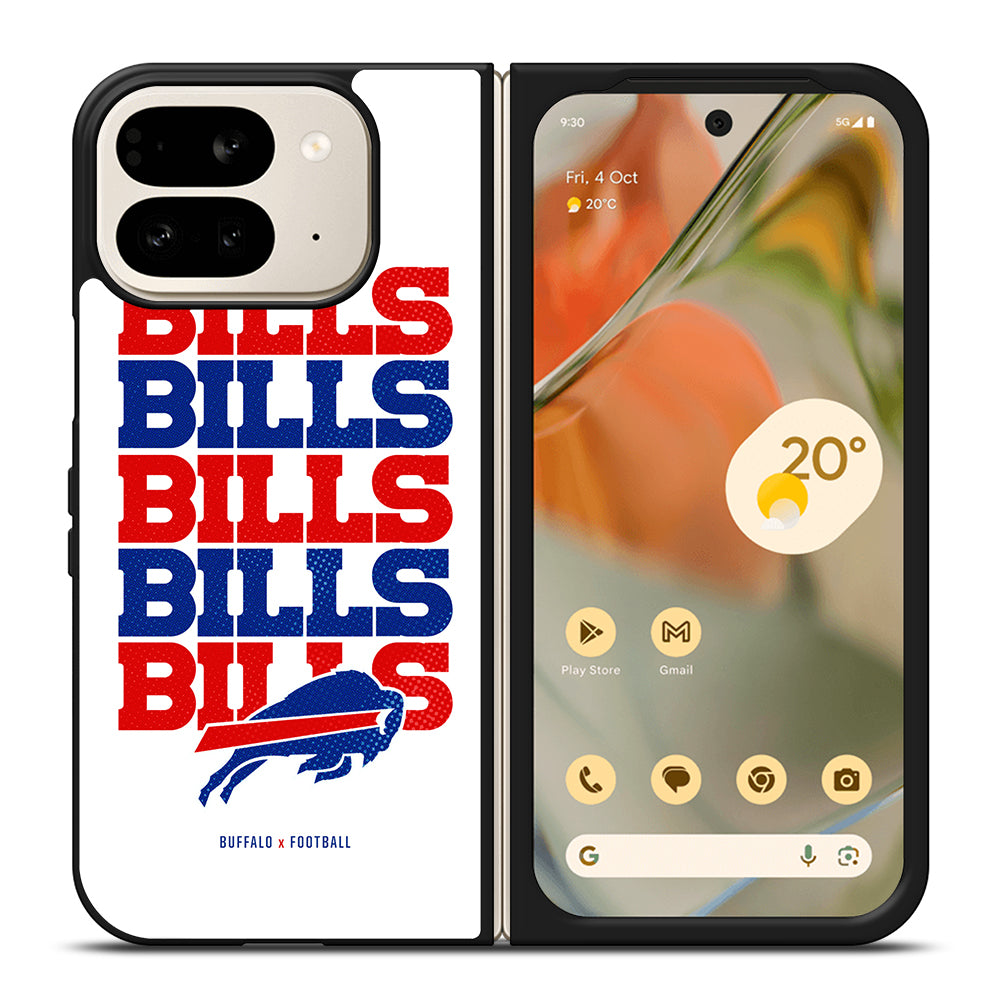 BUFFALO BILLS X FOOTBALL Google Pixel 9 Pro Fold Case Cover