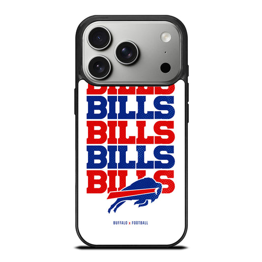 BUFFALO BILLS X FOOTBALL iPhone 17 Pro Case Cover