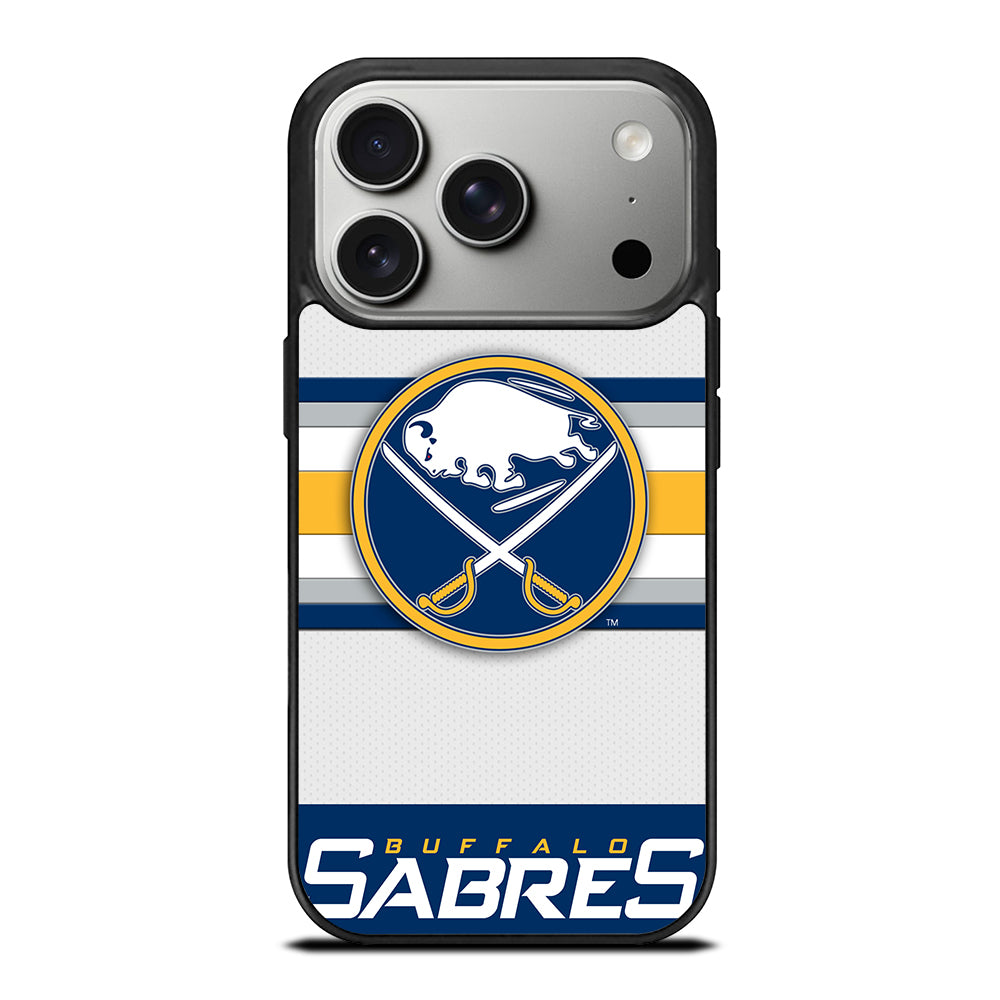 BUFFALO SABRES FOOTBALL LOGO 1 iPhone 17 Pro Case Cover